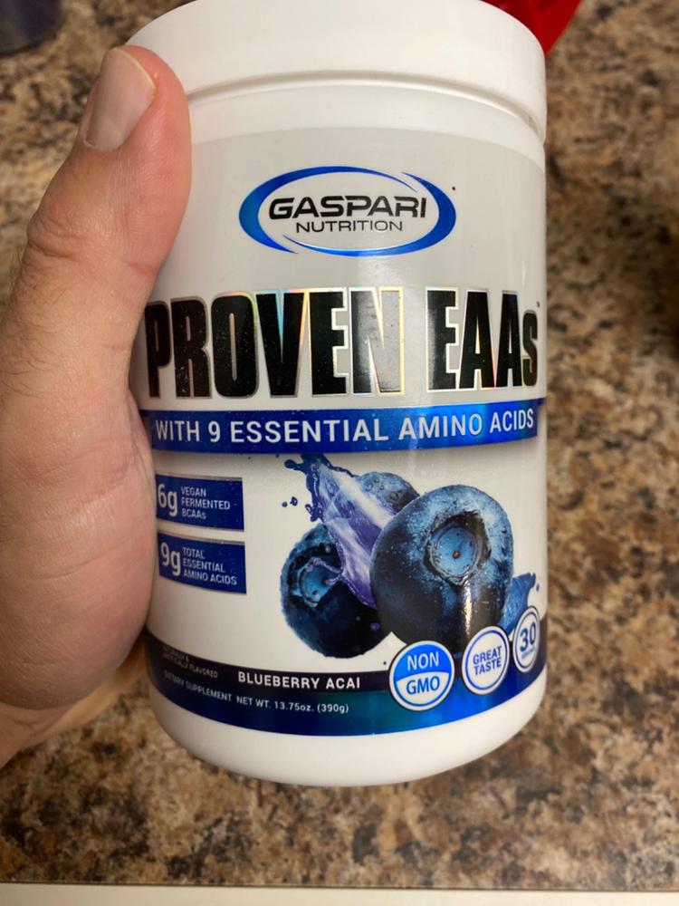 PROVEN EAAs™ | WITH 9 ESSENTIAL AMINO ACIDS - Customer Photo From Sean F.