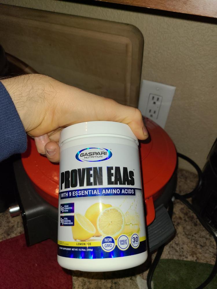 PROVEN EAAs™ | WITH 9 ESSENTIAL AMINO ACIDS - Customer Photo From Anonymous