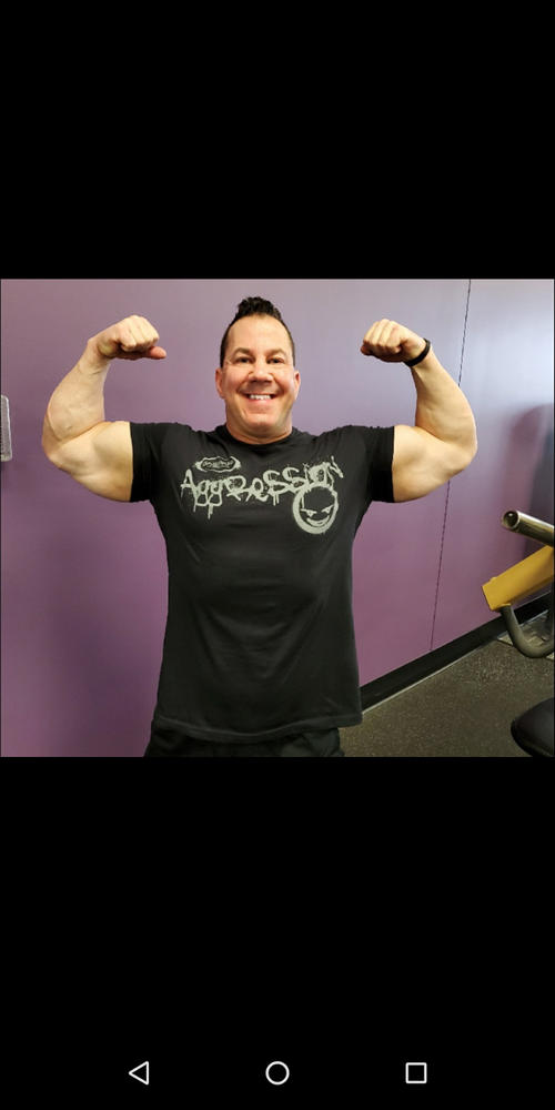 Aggression T-Shirt (Cyber Monday) - Customer Photo From Devra Muench