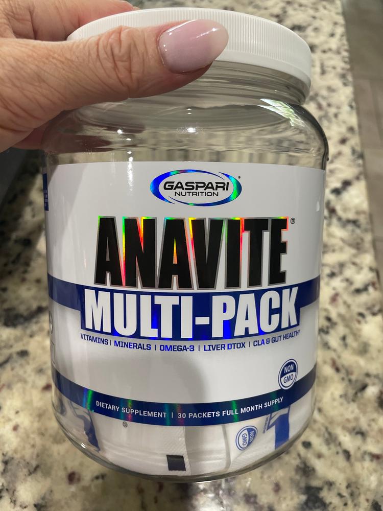 Anavite Multi-Pack - 5-in-1 Performance Pack - Customer Photo From Loni 