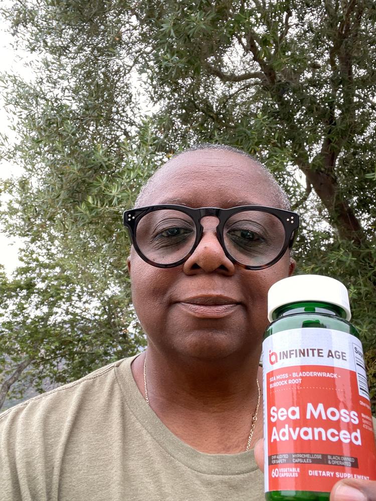 Sea Moss Advanced Capsule - 1 Bottle - Customer Photo From Sheila