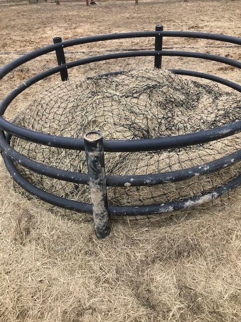 Livestock Round Bale Hay Net - Customer Photo From Lisa Evans