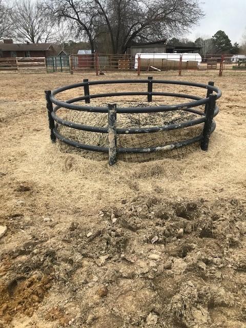 Livestock Round Bale Hay Net - Customer Photo From Lisa Evans