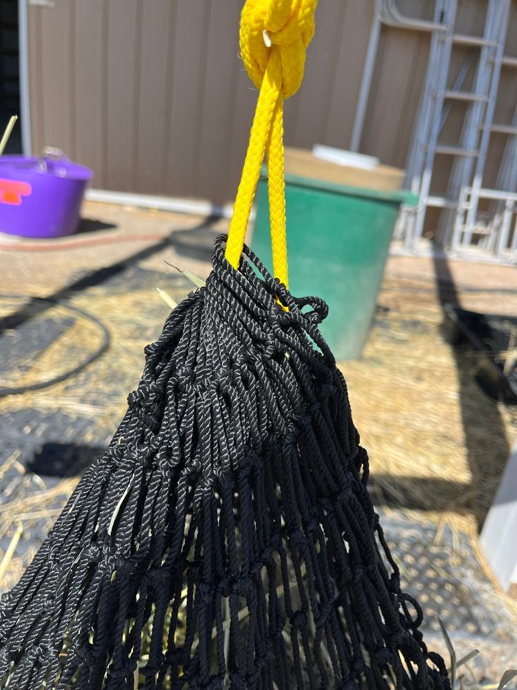 Xtra Small Hay Net - Customer Photo From Barb Progess