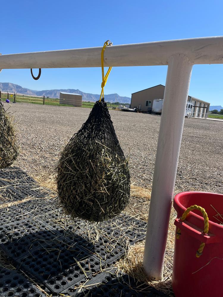 Xtra Small Hay Net - Customer Photo From Barb Progess