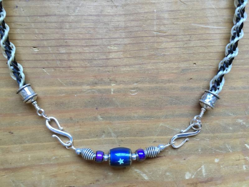 Hill Tribe Silver Small Coiled Bead