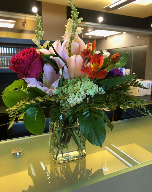 Blushing Beauty Flower Bouquet - Customer Photo From Kellie Shackelton