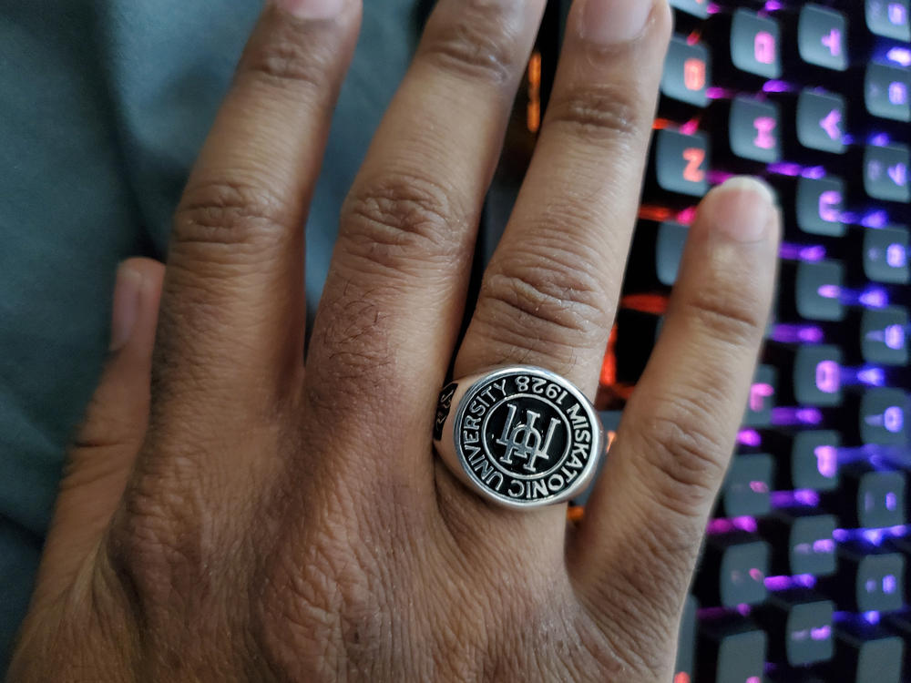 Miskatonic University Class Ring - Customer Photo From Melchizedek M.