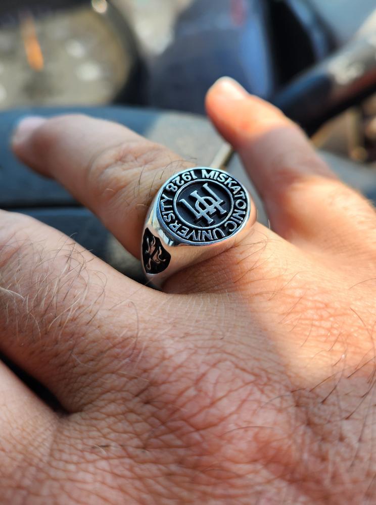 Miskatonic University Class Ring - Customer Photo From John B