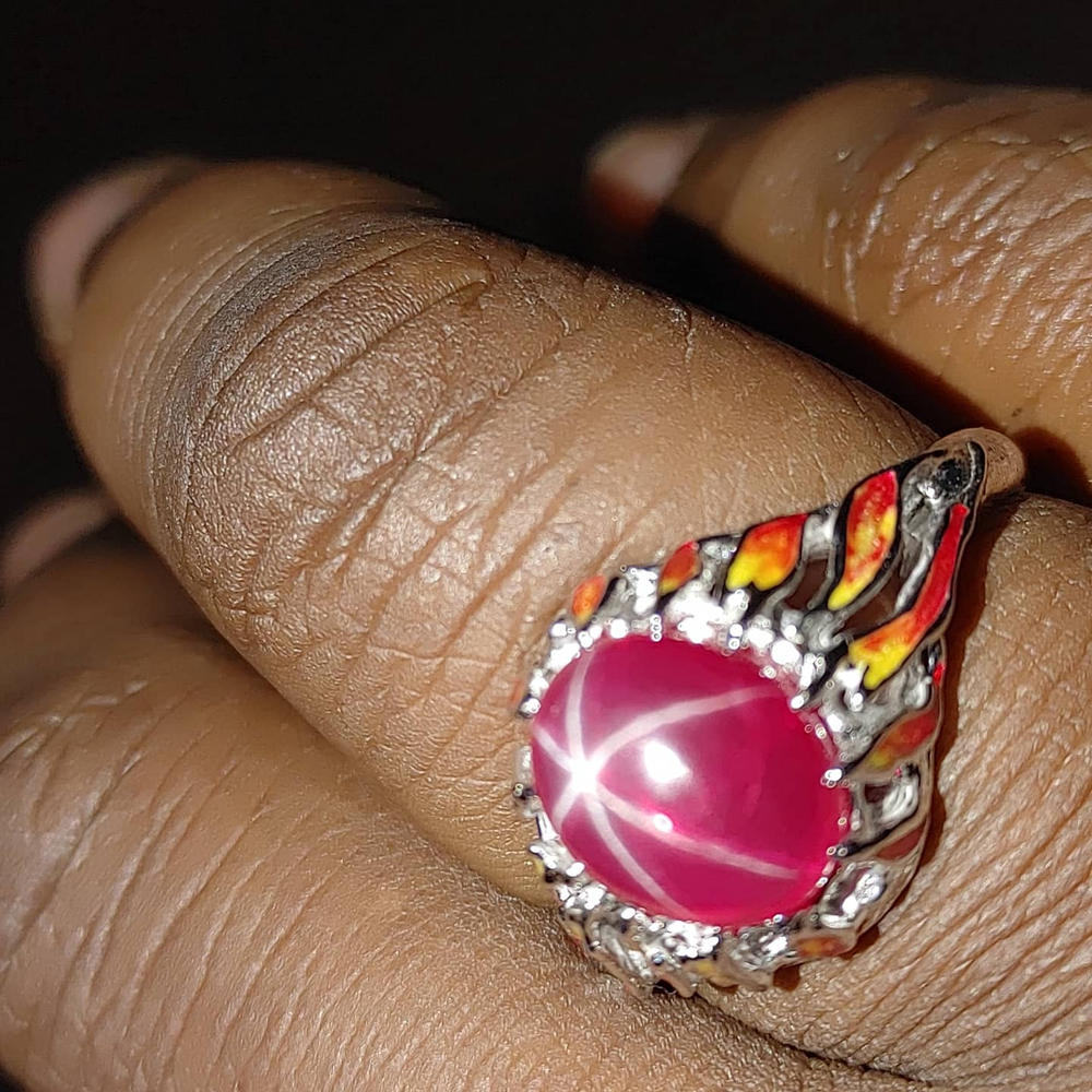 NARYA - El anillo de GANDALF™ - Foto del cliente de Jewett s.