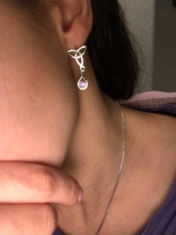 Triskele Earrings - Customer Photo From Mile