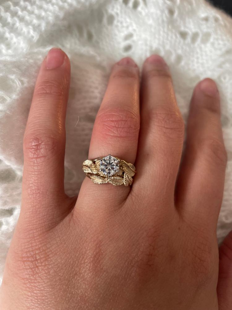 Gold NENYA™ - The Ring of GALADRIEL™ - Customer Photo From Priscilla