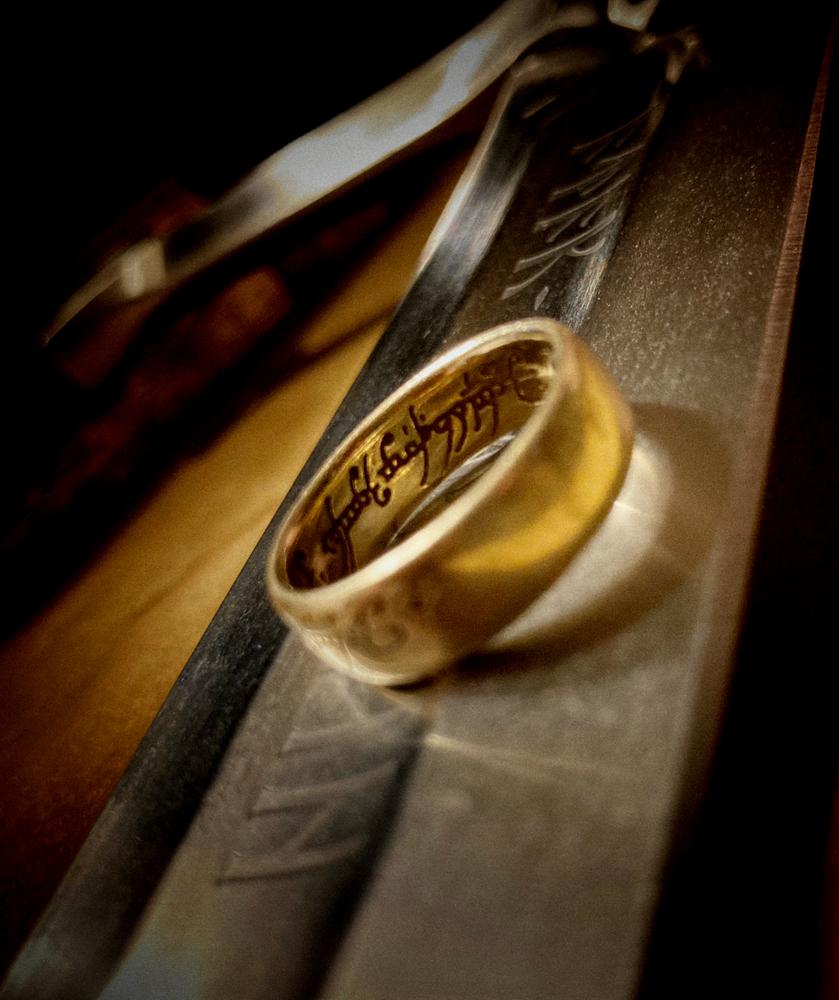 Gold ONE RING™ - Foto del cliente di Justin Valdez