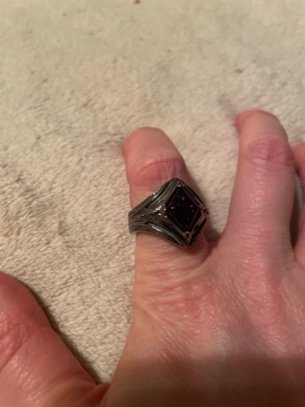 Rings of Men - The Necromancer™ - Customer Photo From Shannon R.