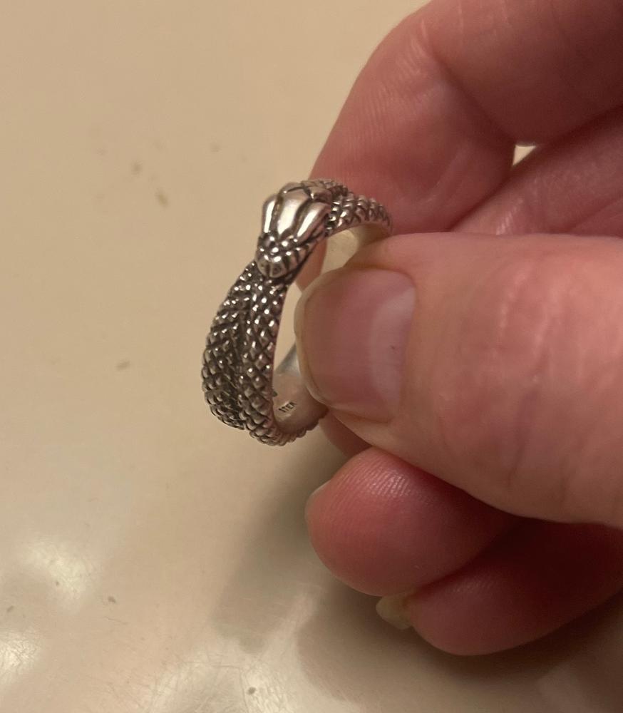 Legacy Aes Sedai Great Serpent Ring™ - Customer Photo From Jamie