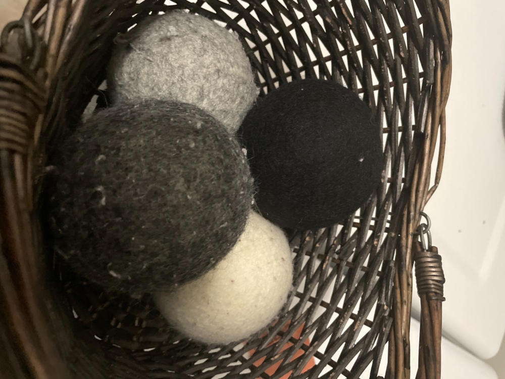 XL Wool Dryer Balls, Set of 4 - Customer Photo From Anonymous