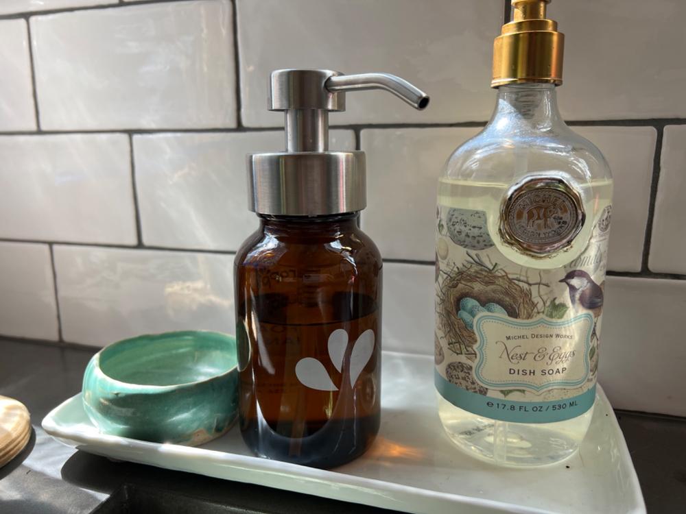 Foaming Hand Soap Starter Kit, Jasmine Honeysuckle - Customer Photo From Elizabeth Pollock