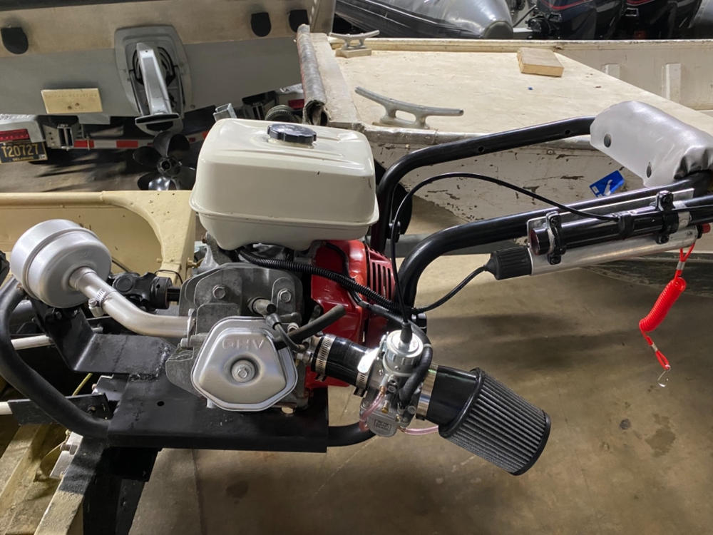 34 mm Mikuni Round Slide Carb Kit, GX390 Predator 420 - Customer Photo From Anonymous