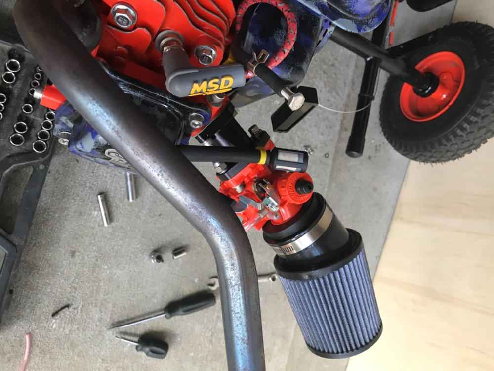 Mikuni Carb Kit - Round Slide 22mm - GX200 & Predator 212 - Customer Photo From V.Adams