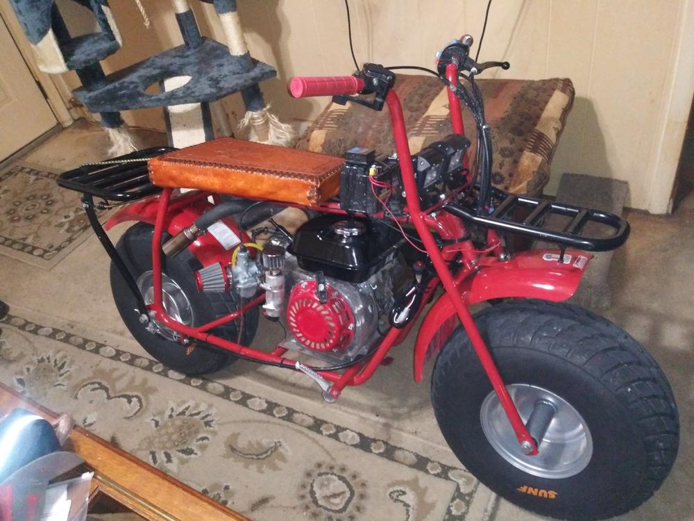 1" Exhaust Silencer, Mini 91 "Slip On" - Customer Photo From Matthew Segler