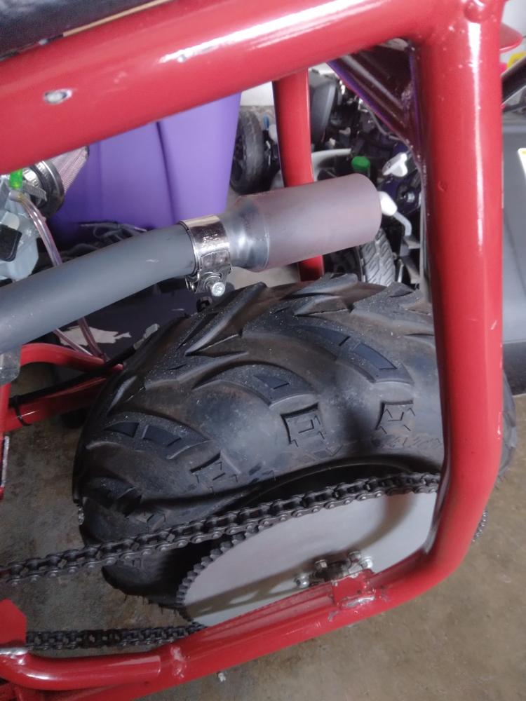 1" Exhaust Silencer, Mini 91 "Slip On" - Customer Photo From Anonymous