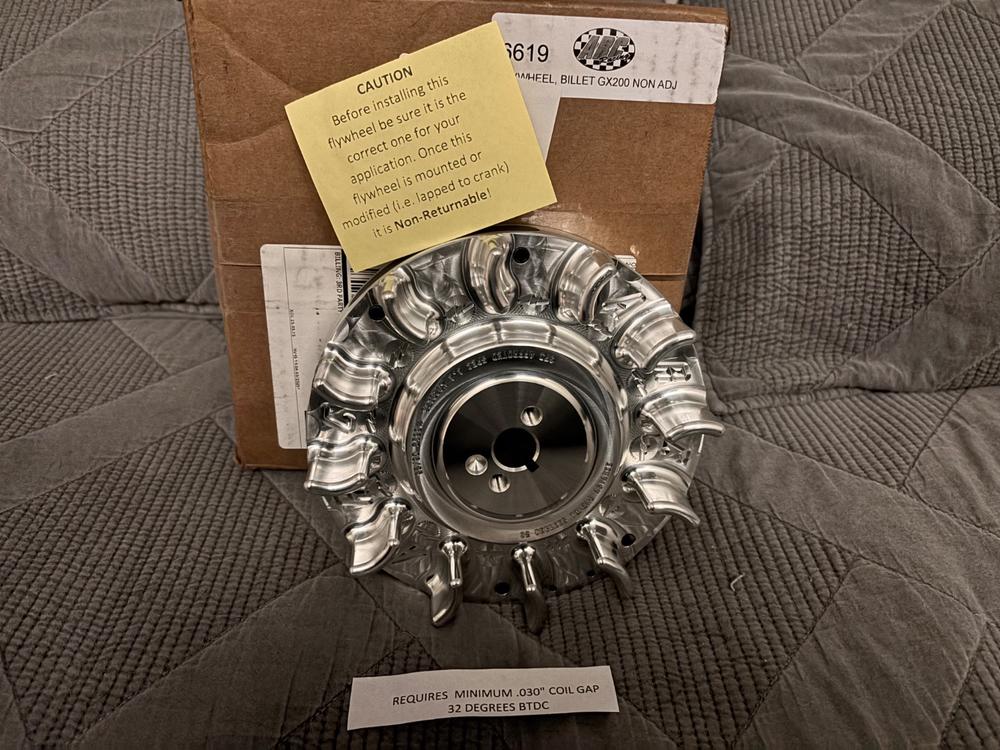 ARC 6619 Billet Flywheel Honda GX160/GX200 Clone Tillotson 212