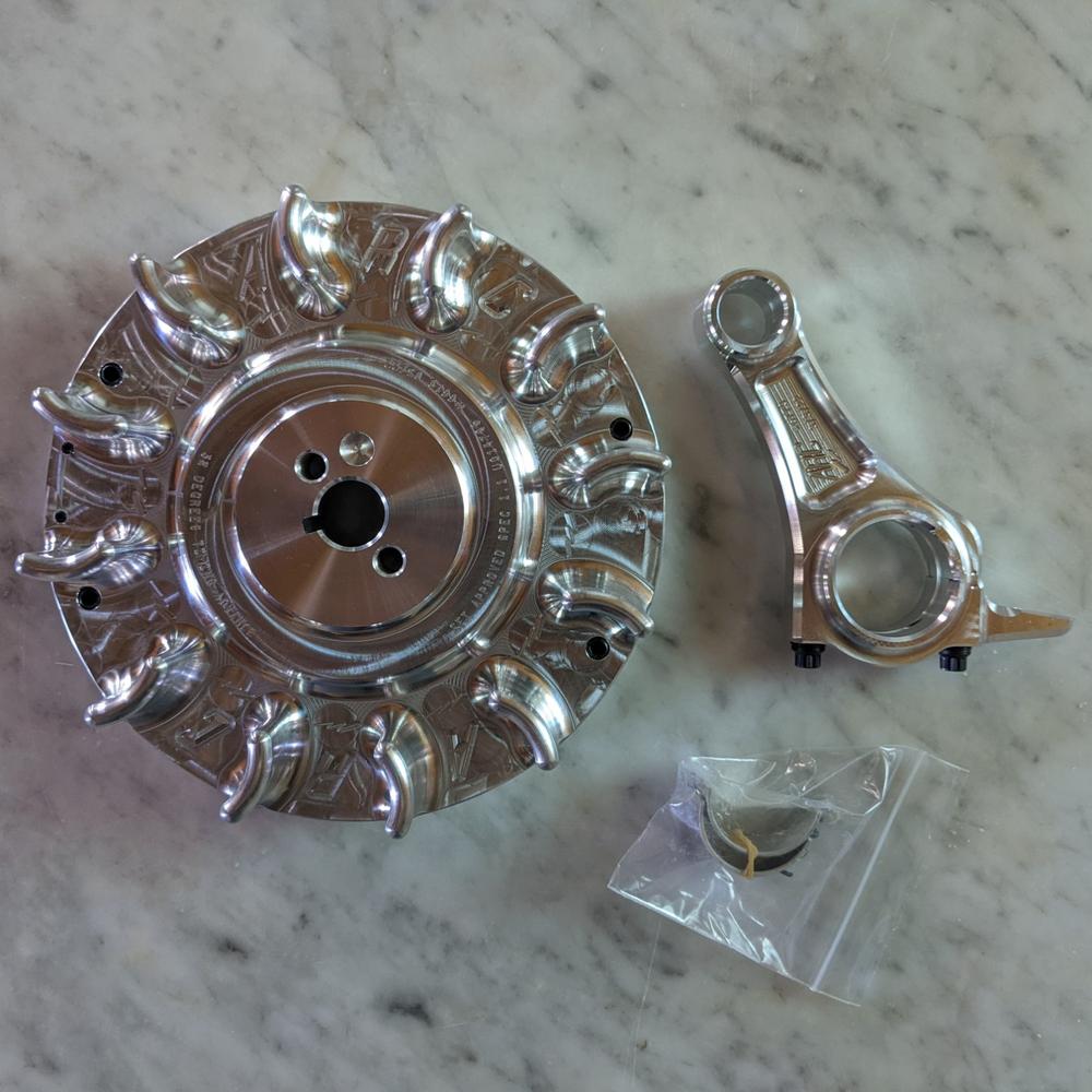 ARC 6619 Billet Flywheel Honda GX160/GX200 Clone Tillotson 212