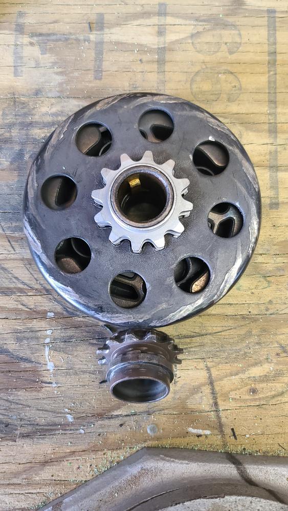 12 Tooth 35 Chain Drive Sprocket Fits Hilliard Clutch (Aftermarket
