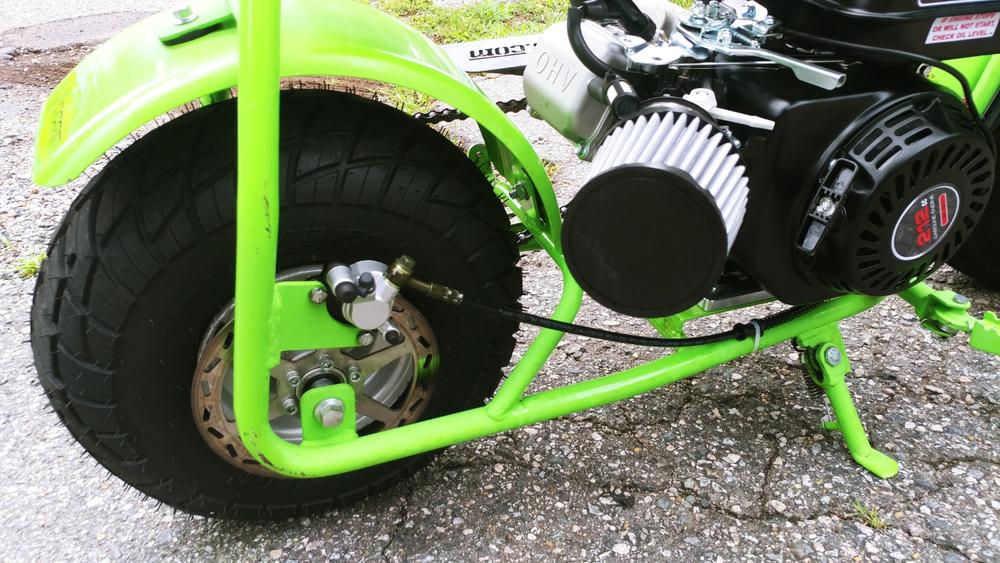 Engine Swap Kit for Baja DB30, Motovox, Coleman CT100 to 6.5HP Clone - Customer Photo From Leroy Moore 