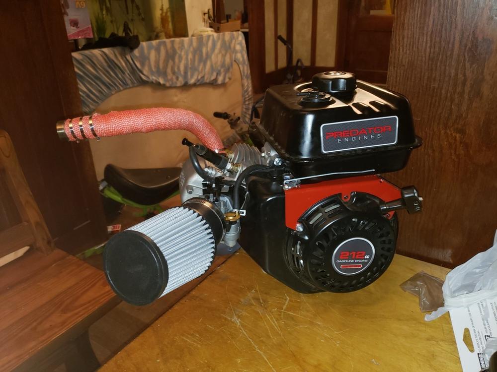 Throttle Linkage Kit For Predator 212cc Engine (Red), 60 OFF