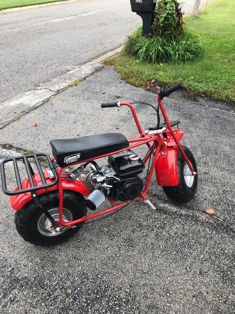 coleman 212cc mini bike