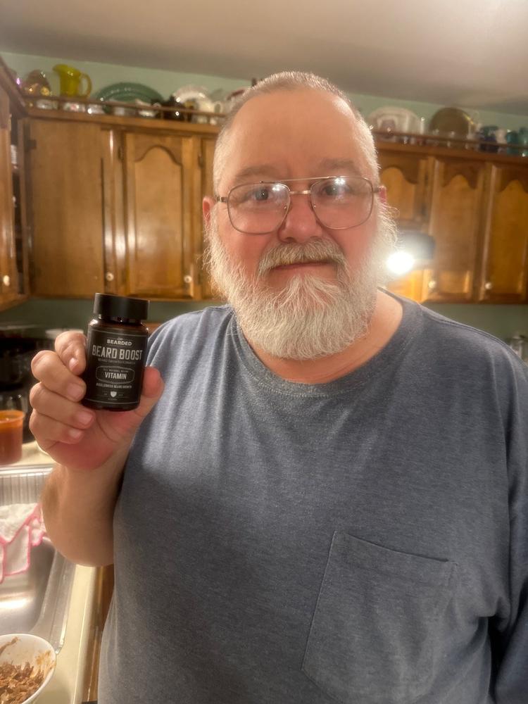 Beard Growth Vitamins - Beard Boost - Customer Photo From Michael Wallace