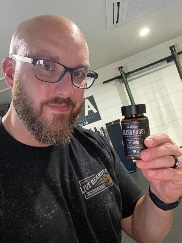 Beard Growth Vitamins Beard Boost Live Bearded