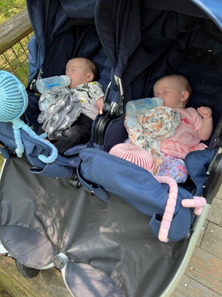 Indie Twin - Double Stroller - Past Collection - Customer Photo From Destini Furman