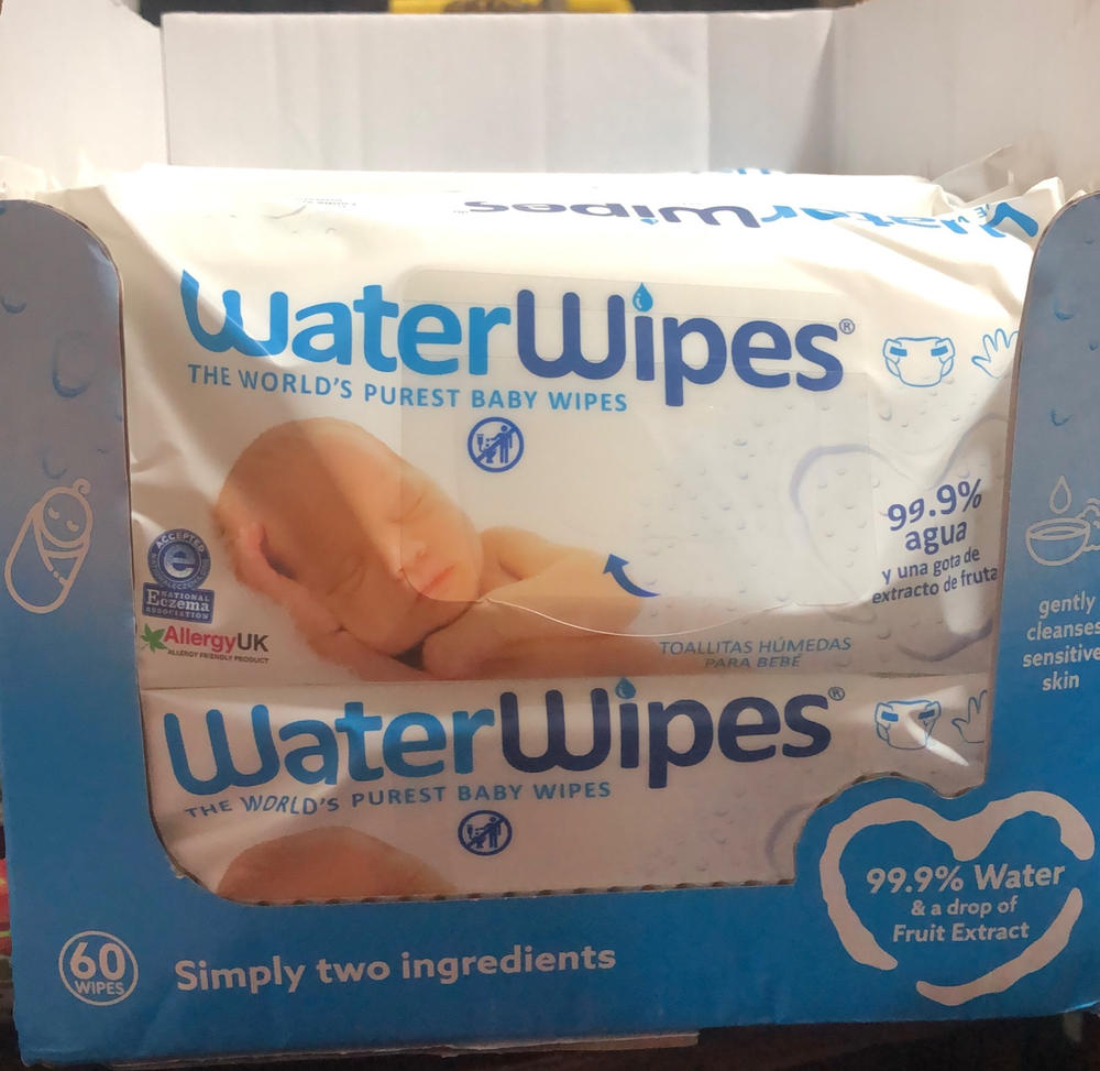 Toallitas húmedas WaterWipes Biodegradables 60 uns – Motherna