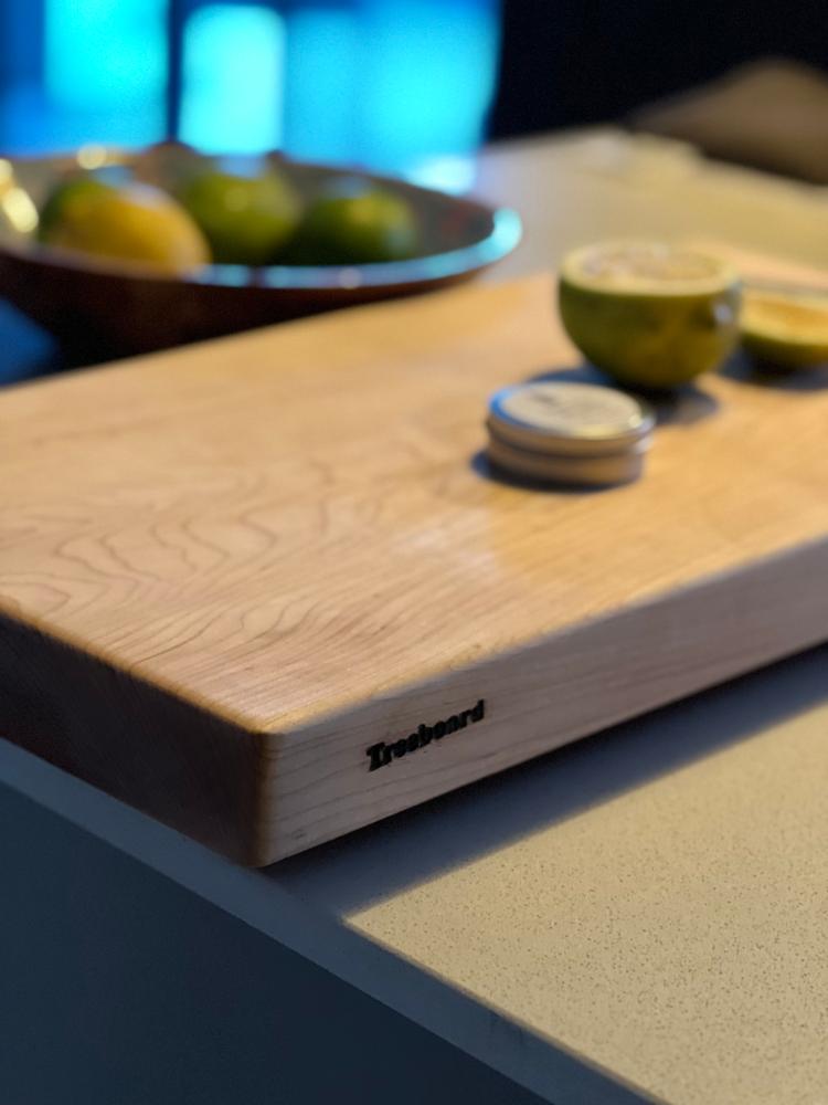 Large hard maple cutting board