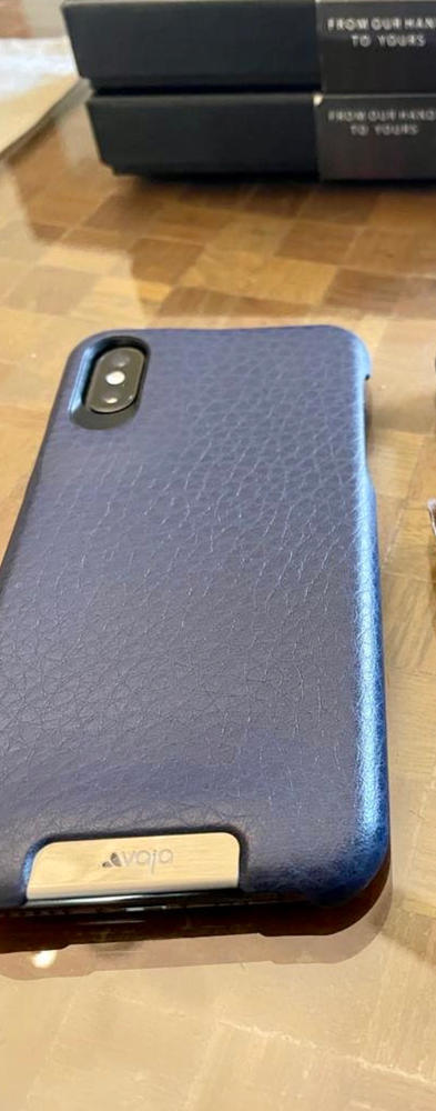 Grip iPhone X / iPhone Xs Leather Case - Customer Photo From Anonymous