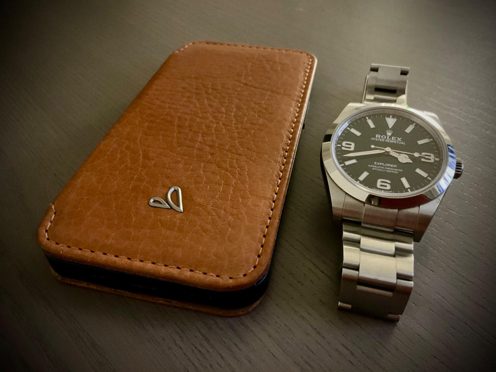 Nuova Pelle leather iPhone 12 Mini MagSafe case - Customer Photo From Anonymous