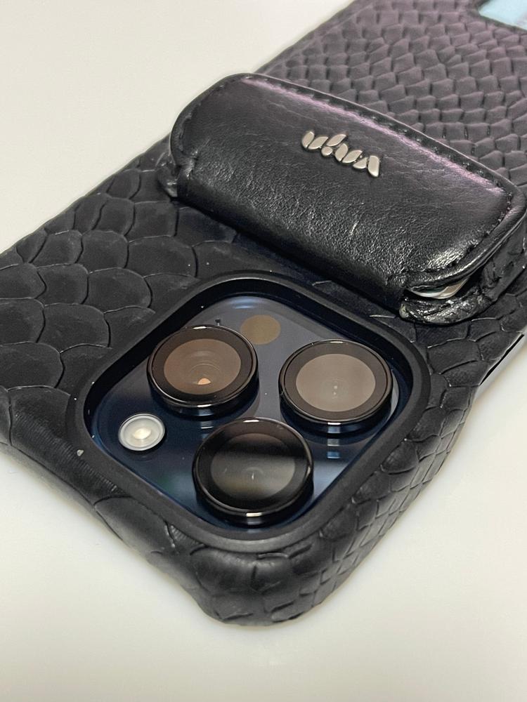 V-Mag Leather Case for iPhone 15 Pro Max - Customer Photo From HIROSHI SAKAGUCHI