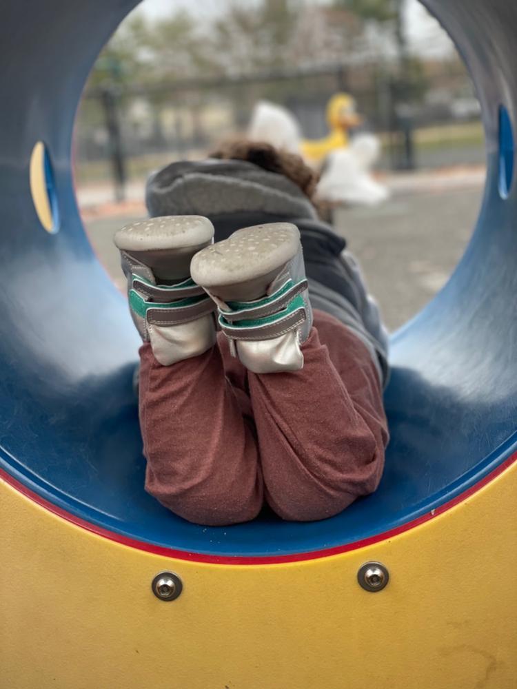Everyday High Top - Moondust Silver - Customer Photo From Eleni Menoutis