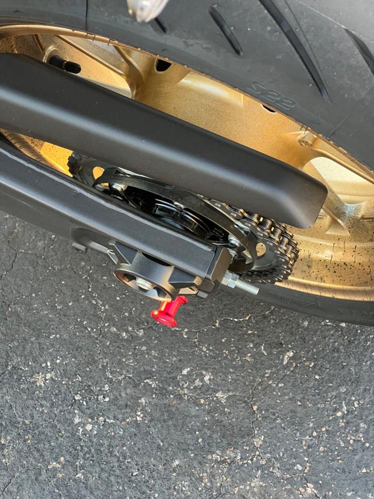 6mm Swingarm Spools- Anodized finish - Customer Photo From Anonymous