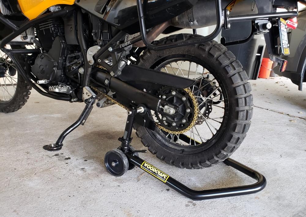 25-01052 Adjustable Rear Pad Stand - Customer Photo From William Parchim