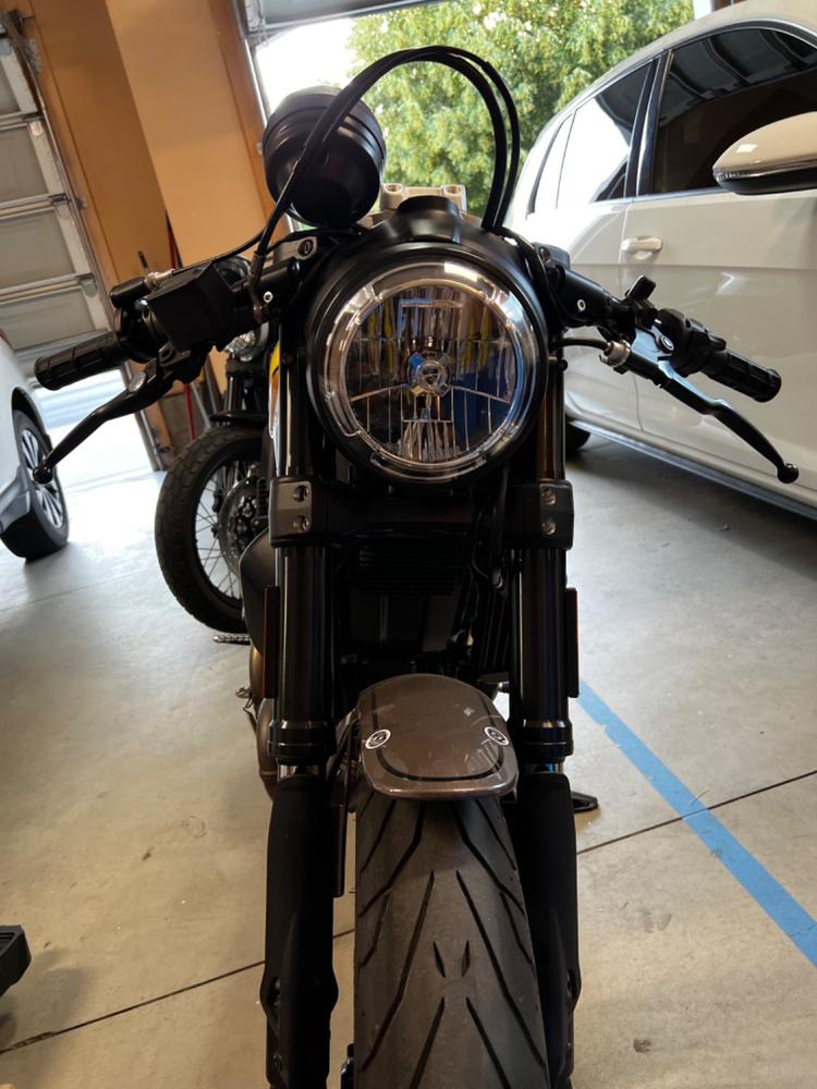 3 Piece Split Clip-on with 7/8" Bars - Customer Photo From Mason Brown
