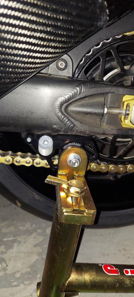 Superbike Lifters - Kawasaki Ninja 1000 2011-13, 650 2009-11, Z1000 2010-13, ZX14 2006-18, ZX6R 2007-12 - Customer Photo From Leonard Williams