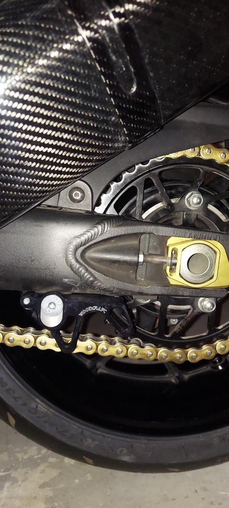 Superbike Lifters - Kawasaki Ninja 1000 2011-13, 650 2009-11, Z1000 2010-13, ZX14 2006-18, ZX6R 2007-12 - Customer Photo From Leonard Williams