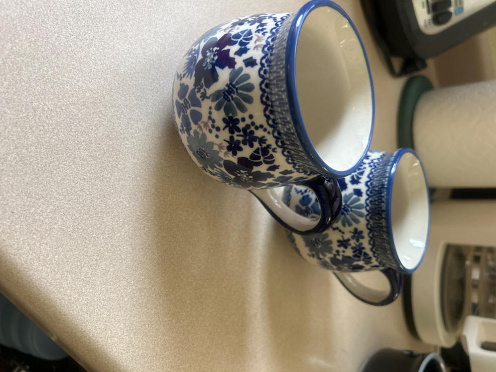 The Medium Belly Mug (Blue Life) | K090S-EO39 - Customer Photo From Anonymous