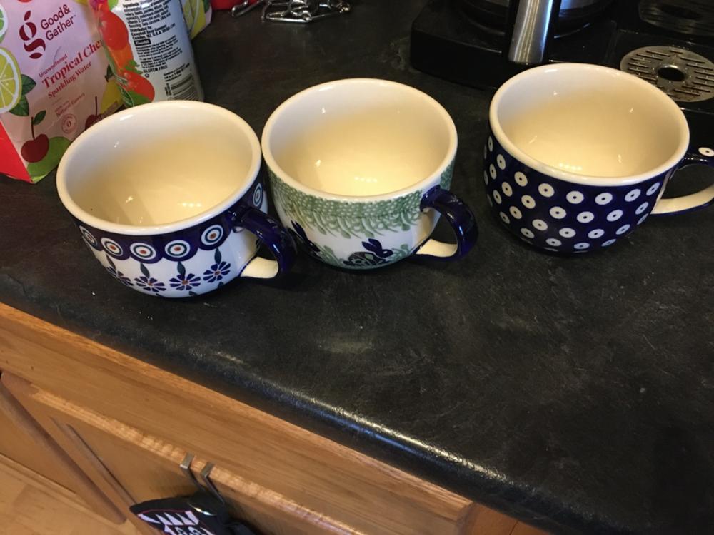 Large Latte/Soup Cups (Dot to Dot) - Customer Photo From Richard Slomkowski