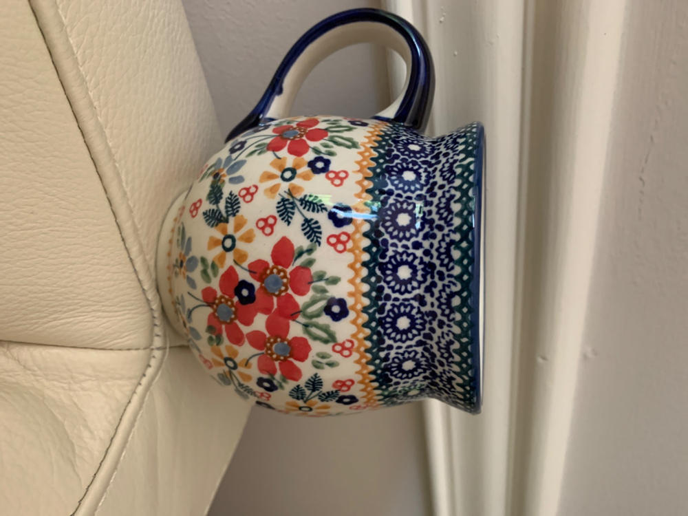 Large Belly Mug (Ruby Bouquet) - Customer Photo From Anonymous