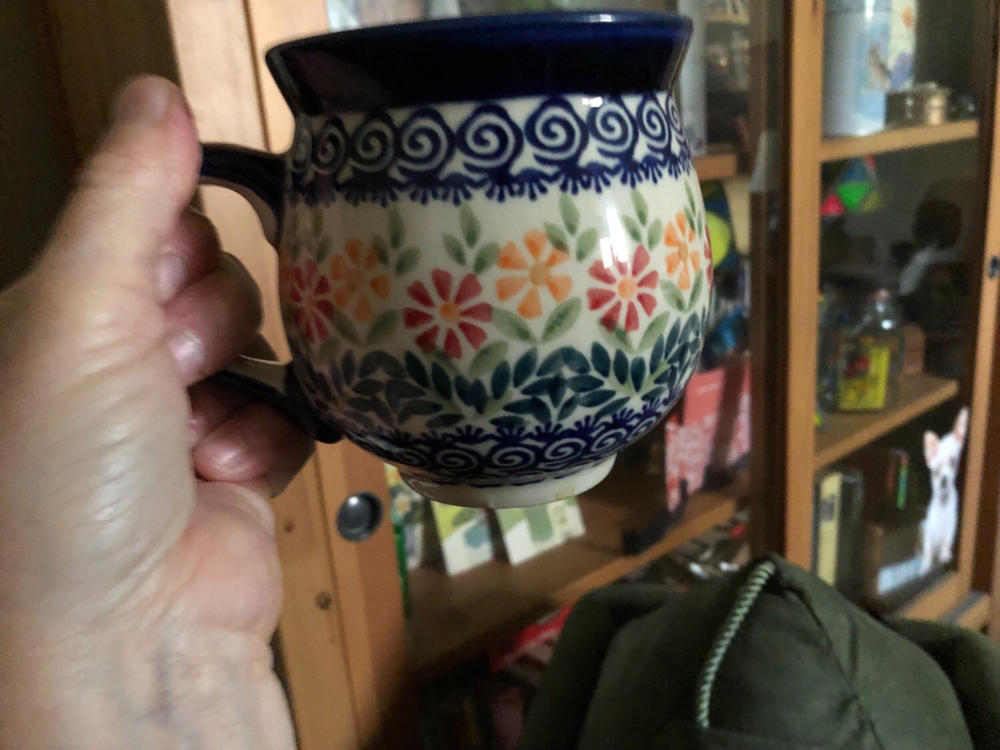 Large Belly Mug (Flower Power) | K068T-JS14 - Customer Photo From Anonymous