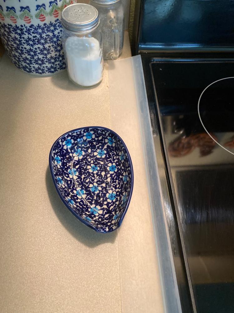 Spoon Rest (Blue on Blue) - Customer Photo From Anonymous